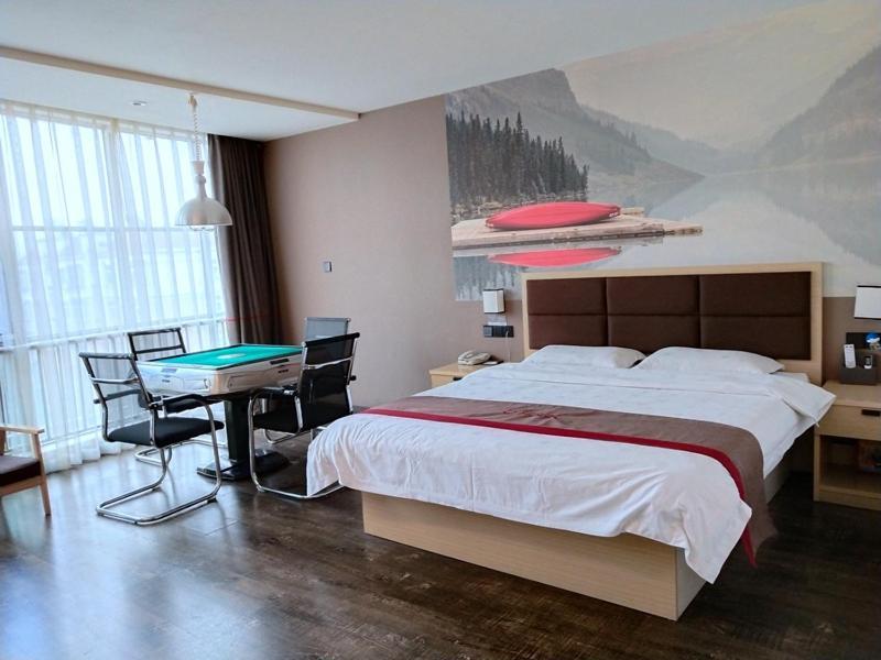 Thank Inn Plus Hotel Jiangxi Fuzhou Jinxi County Government Square Dış mekan fotoğraf